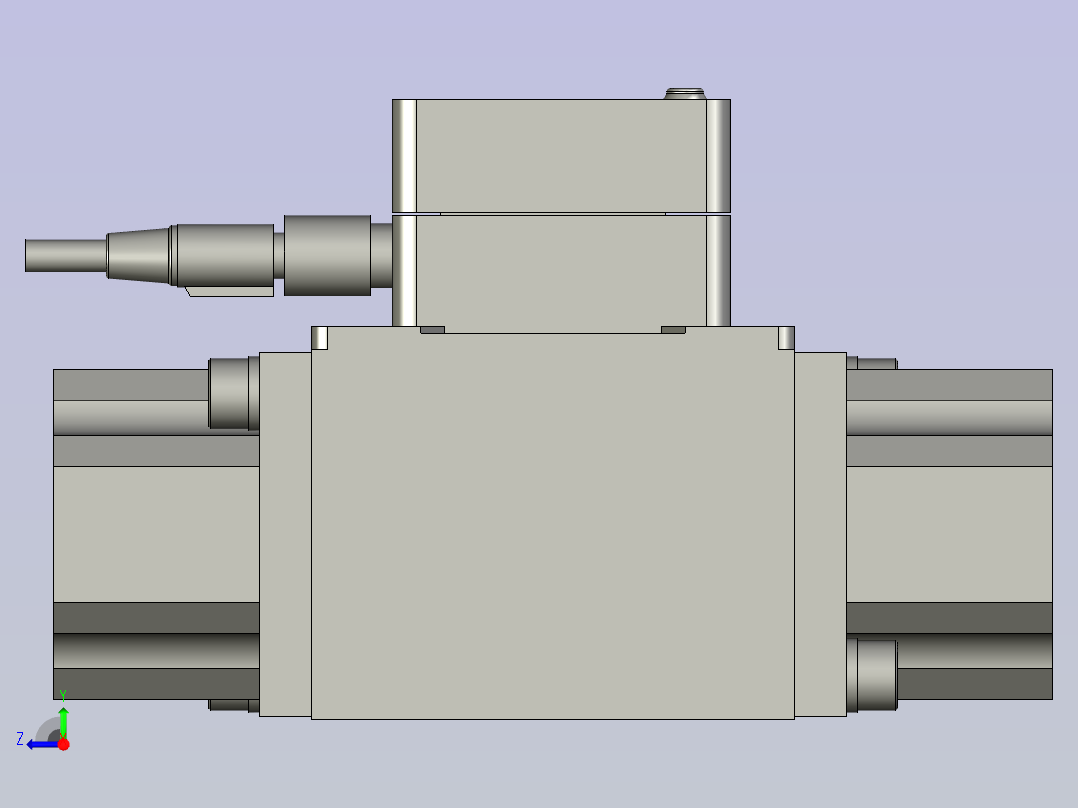 水流量计-PF3W711-06-A-M(0)右视图