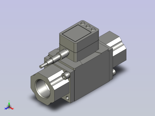 水流量计-PF3W711-06-A-M(0)正等轴测缩略图