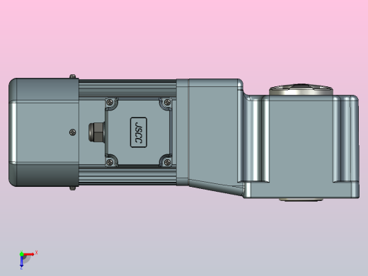 JSCC变频减速电机 f250rc-L俯视缩略图