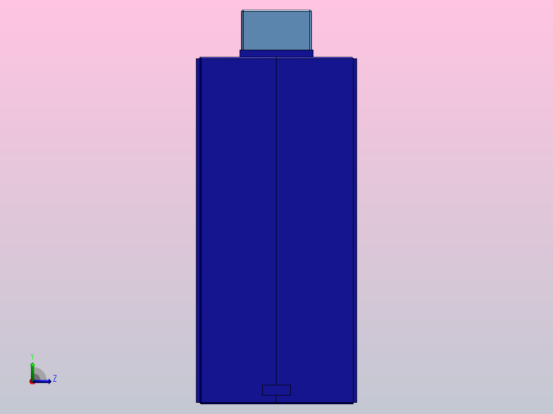 CJH(BH)-0.66系列计量型（S级）电流互感器[CJH(BH)-0.66-30Ⅰ-Ⅰ]左视图