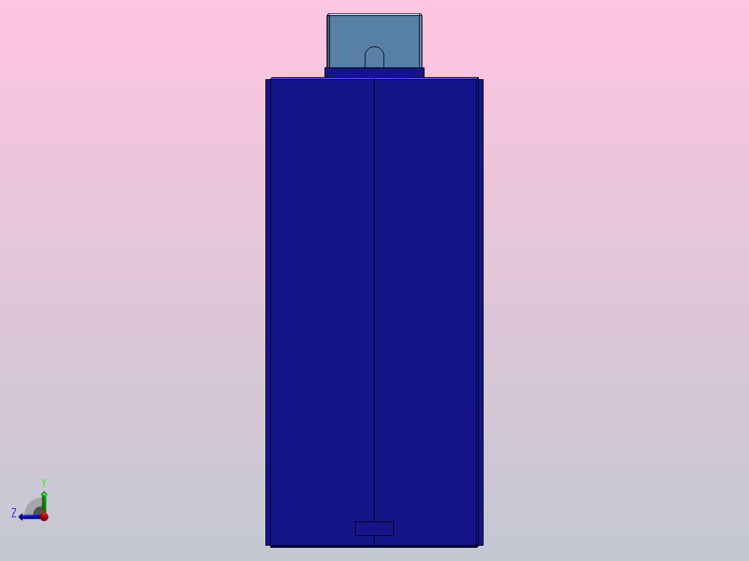 CJH(BH)-0.66系列计量型（S级）电流互感器[CJH(BH)-0.66-30Ⅰ-Ⅰ]右视图