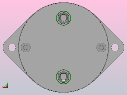 12V-0.8KW 直流电机-液压泵后视缩略图
