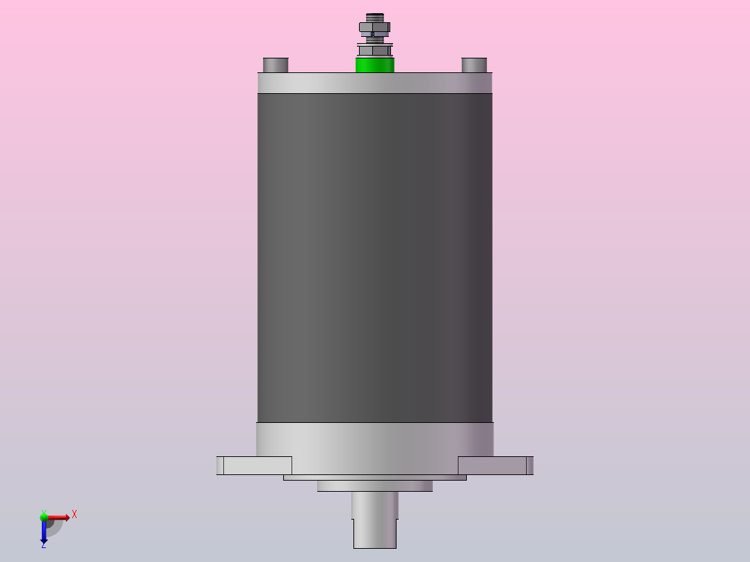 12V-0.8KW 直流电机-液压泵俯视图