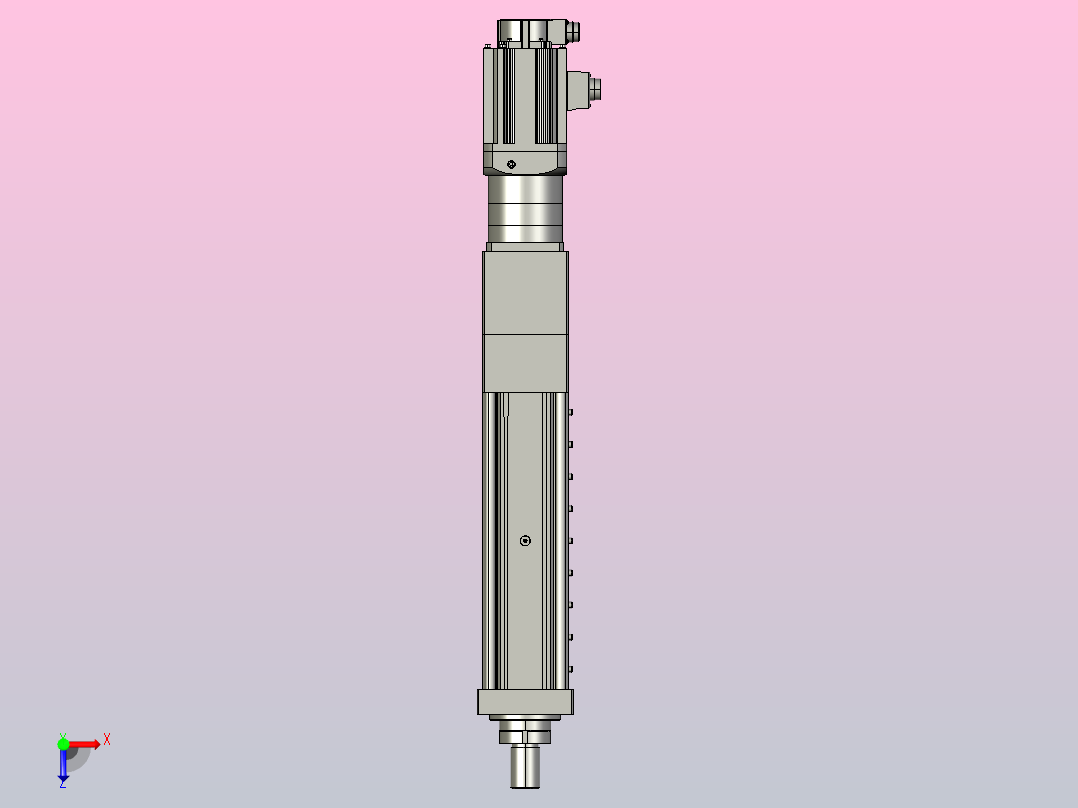 MTA125-300-P10-FF-D-K_-P2000W&amp;3000W-S3重载型电动缸俯视图