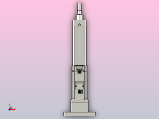 轻载电动缸TPA-ESR40-1210C-L150-MR-FB-W-P40-C3前视缩略图