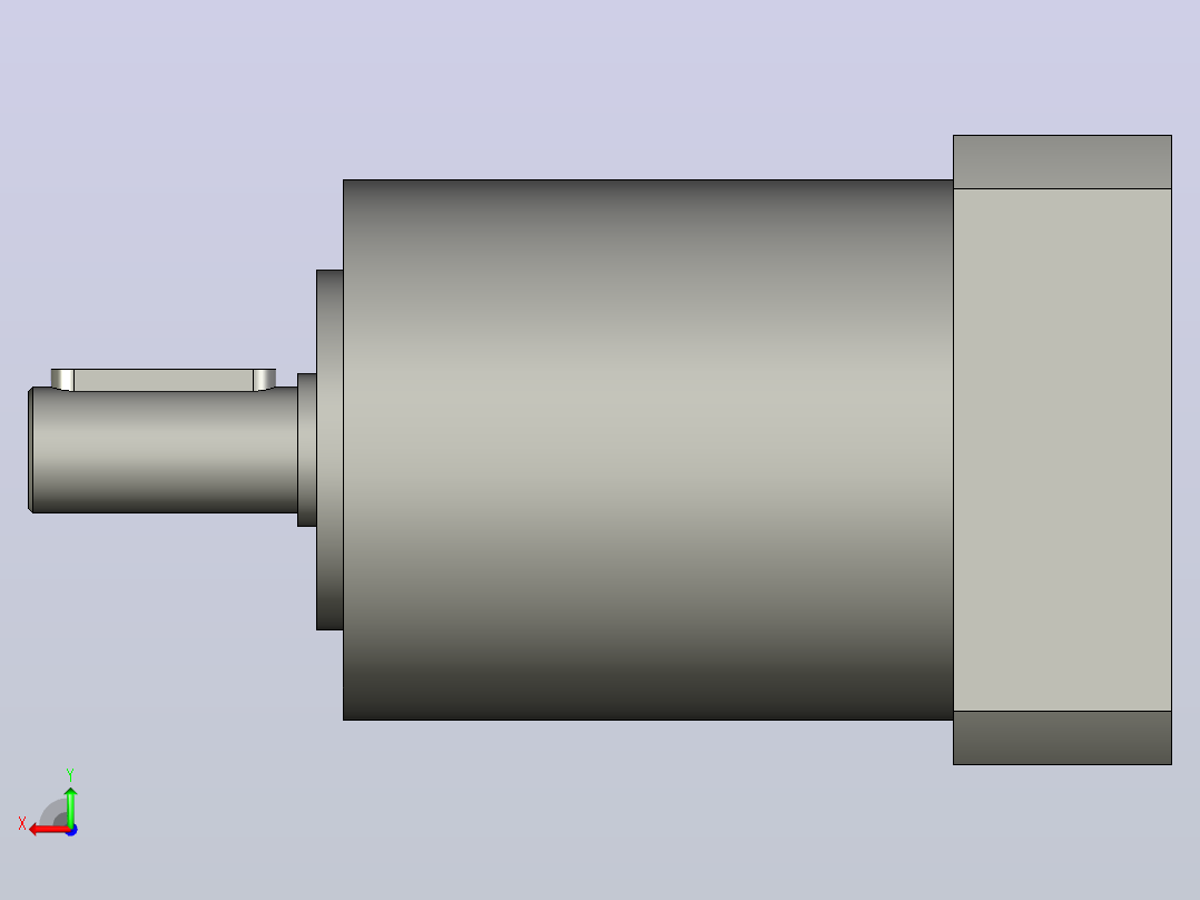 间隙减速器gearbox_gbx060008k_gbk_060_070_2_f后视图