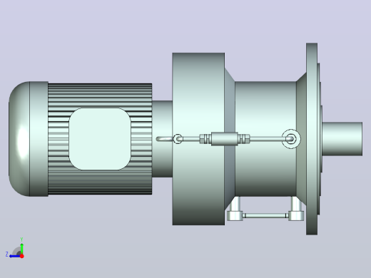 摆线针轮减速器JSJ_XLD-B_4_8170系列右视缩略图