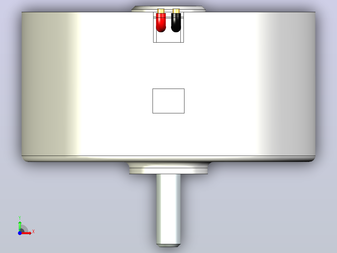 RF-300FA-12350 DC电机前视图