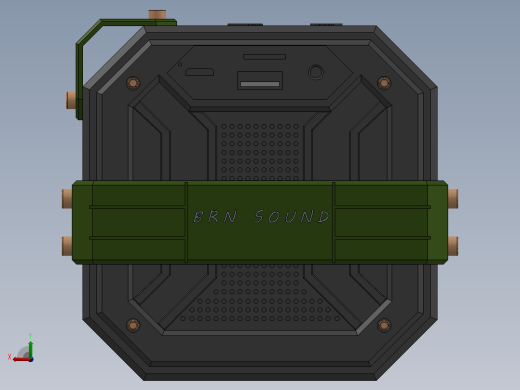 solidworks蓝牙音箱后视缩略图