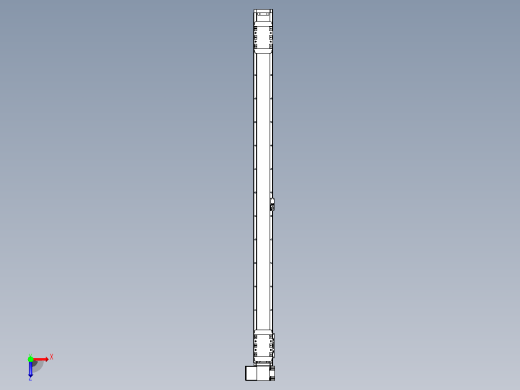 皮带直线轴双滑块型TPA-GCBS-80-P60-L575-LP-M20-N3俯视缩略图