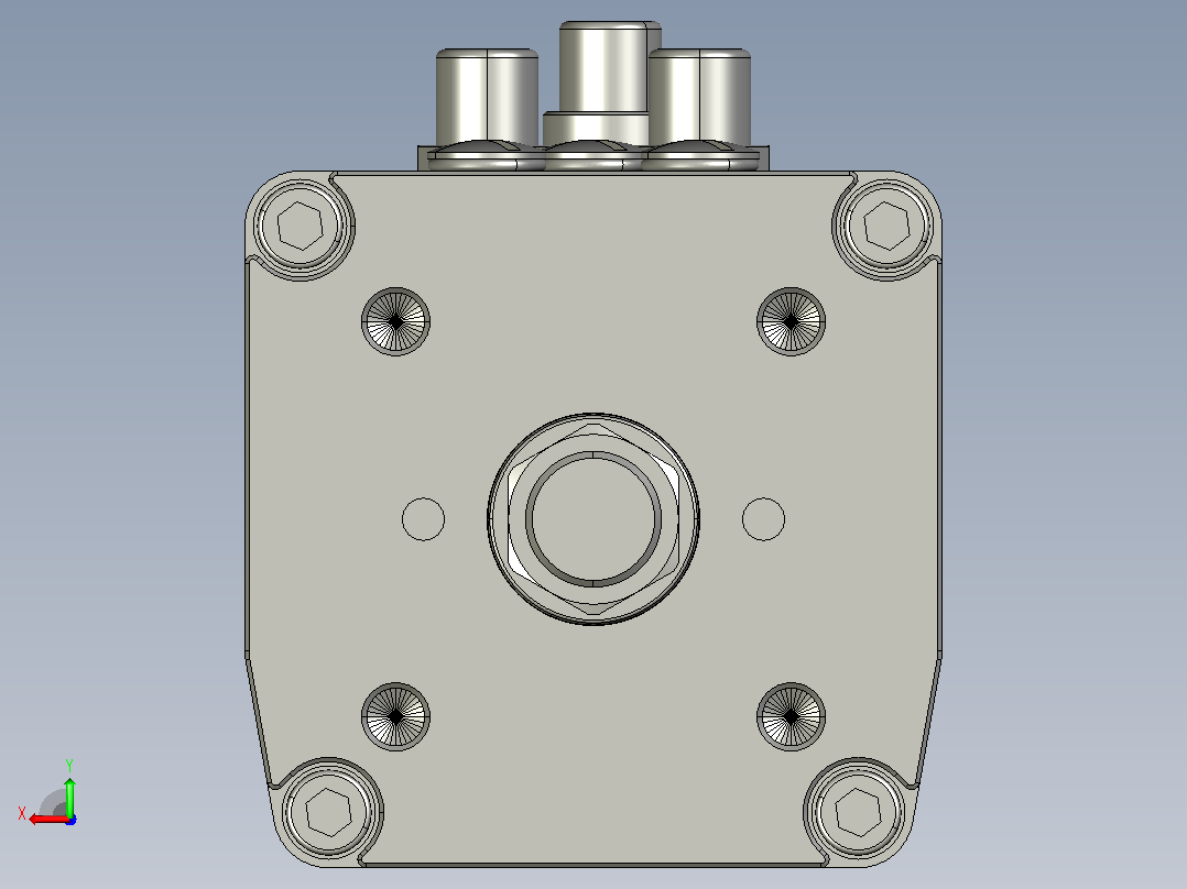 Cyltronic CTC-080-K __- XXXX-B带有刹车后视图