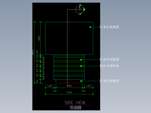 建筑图库工装四-FH04321A