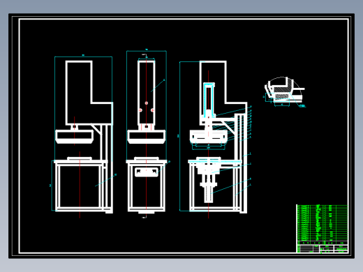 快速轮胎充气机的设计 含CAD图纸