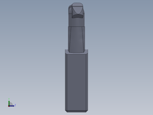solidworks 汽车玻璃清洁剂外观设计左视缩略图