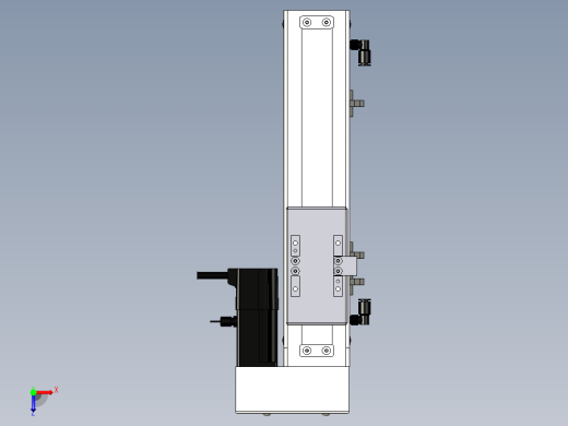 Toyo东佑达直线模组-ECH6-150-BR俯视缩略图