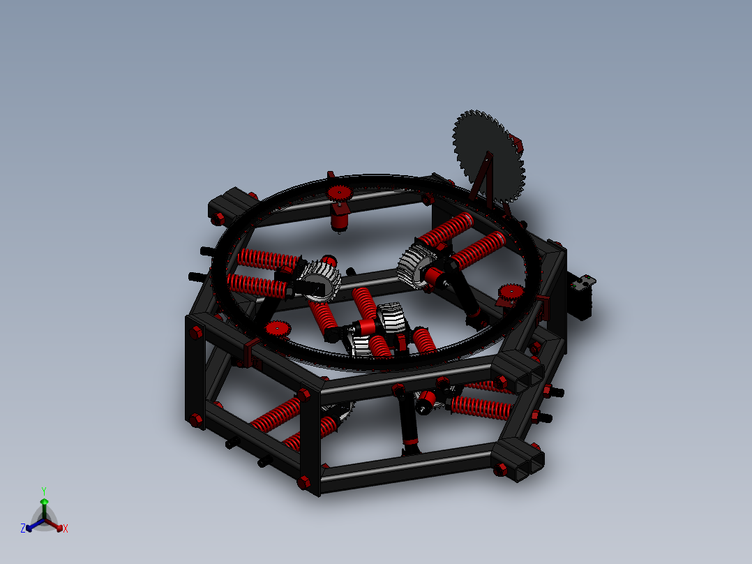 爬树和采摘装置