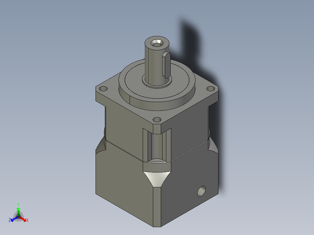 斜齿PGH060-L1 14-50-70-M5-5B.STEP主视图