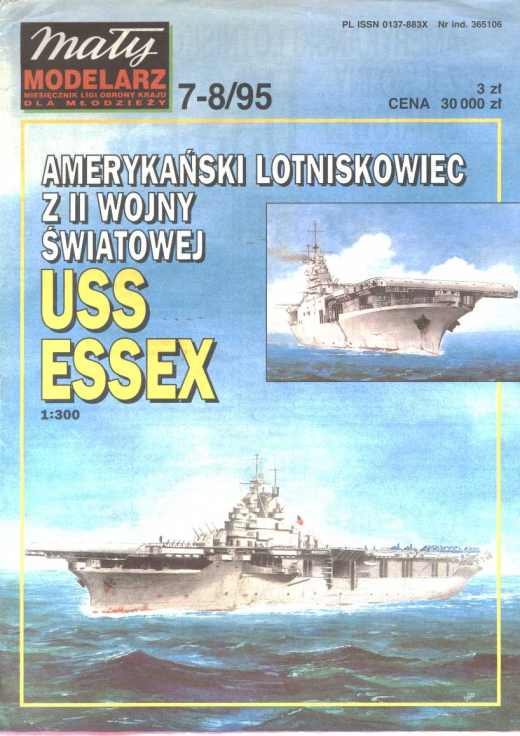 美国航母Essex艾塞克斯船模平面图纸缩略图