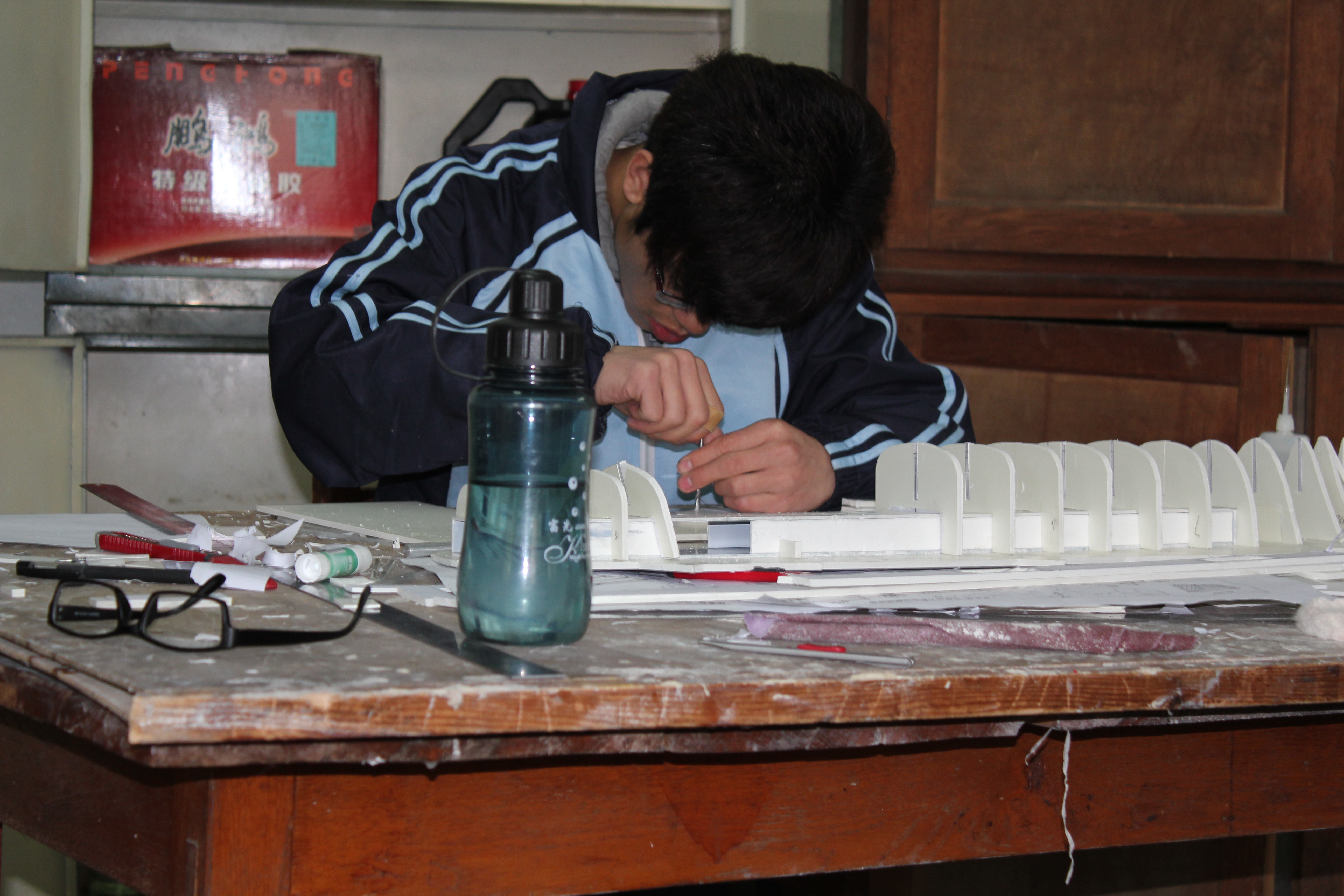 美国航母Essex艾塞克斯船模平面图纸