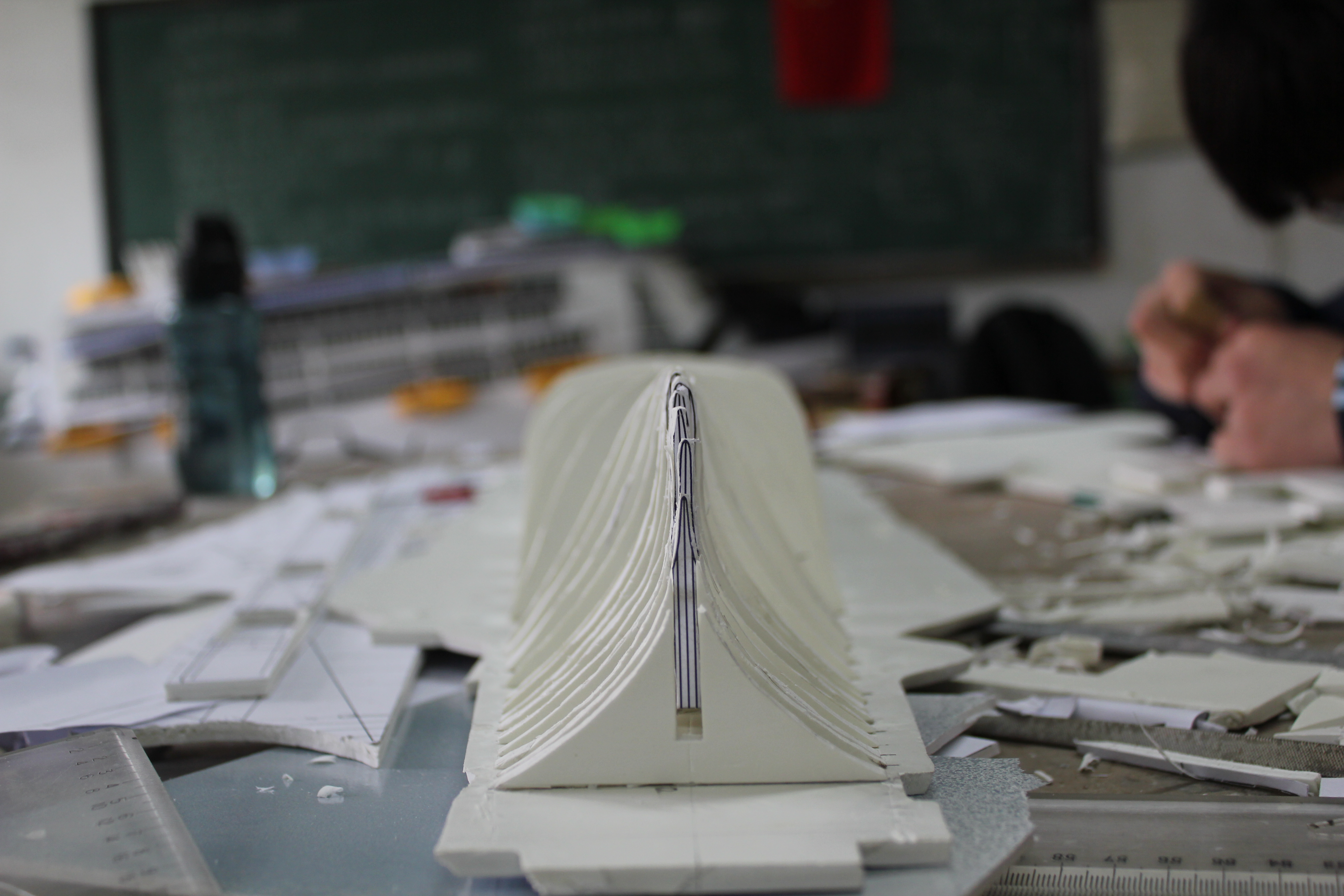 美国航母Essex艾塞克斯船模平面图纸