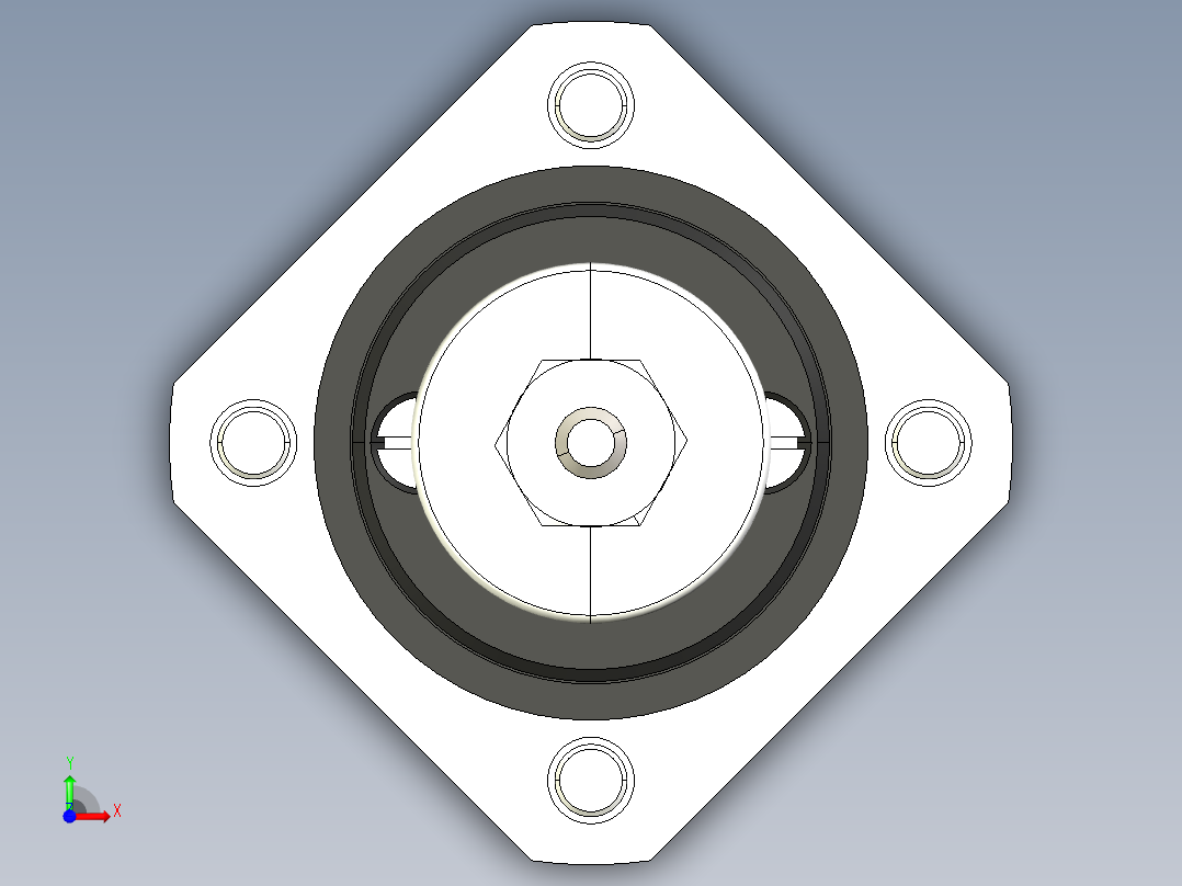 NOVOTECHNIK直线位移传感器F200 系列 传感器前视图