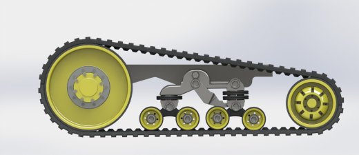 拖拉机履带悬挂结构缩略图