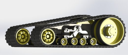 拖拉机履带悬挂结构缩略图
