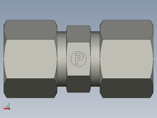 卡套式工业通用硬管接头EO Union G10ZSCF后视缩略图