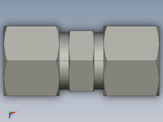 卡套式工业通用硬管接头EO Union G10ZSCF俯视缩略图