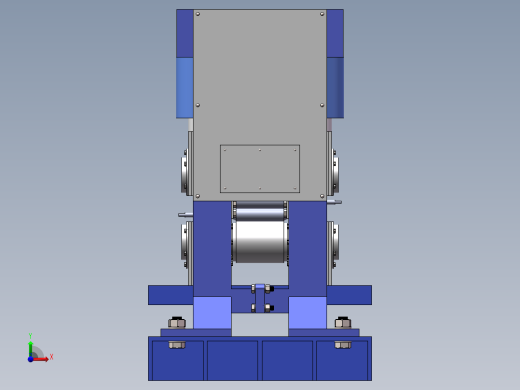 轧机模型与图纸