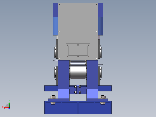 轧机模型与图纸后视缩略图