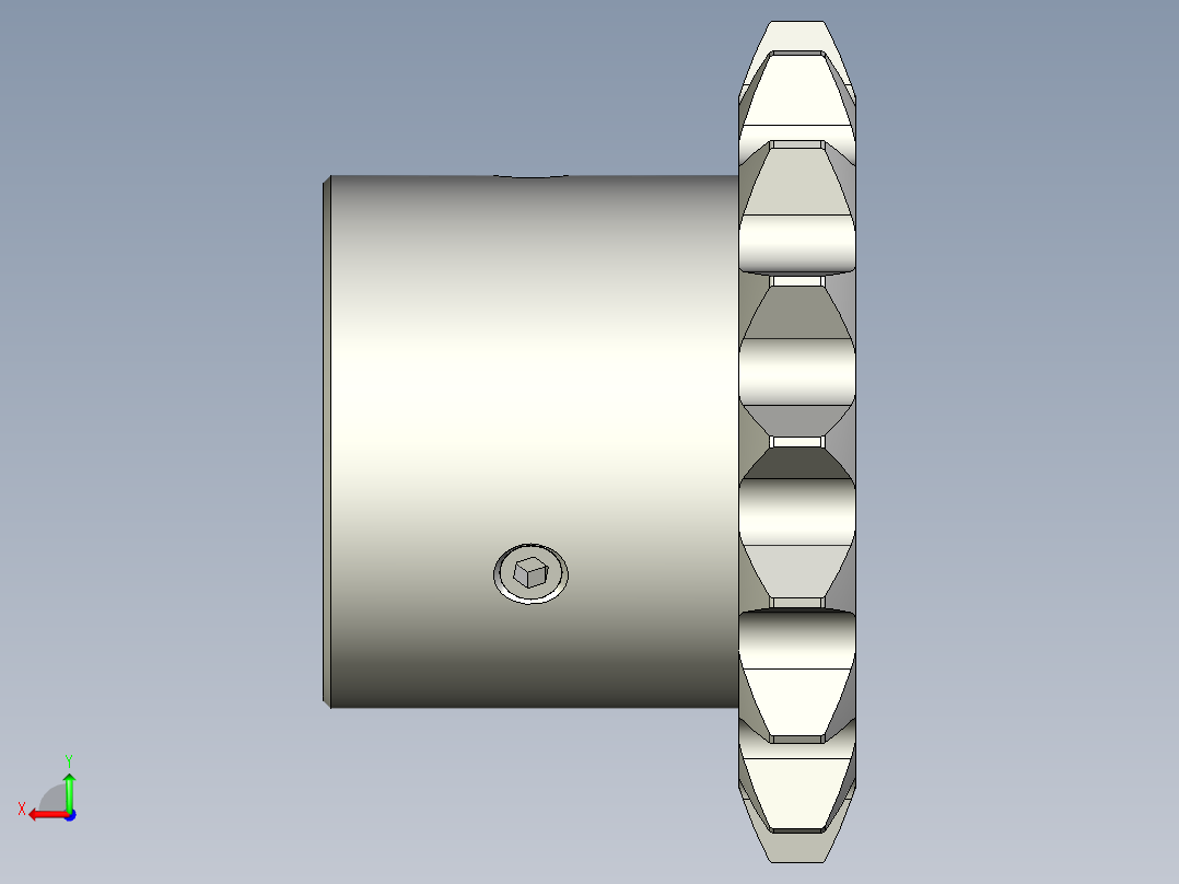 链轮-Sprocket_16-30-50-50_11-2后视图