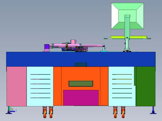 SMT精密生产线路板贴片机左视缩略图
