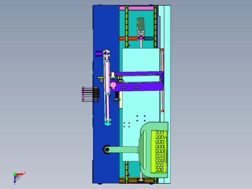 SMT精密生产线路板贴片机俯视缩略图