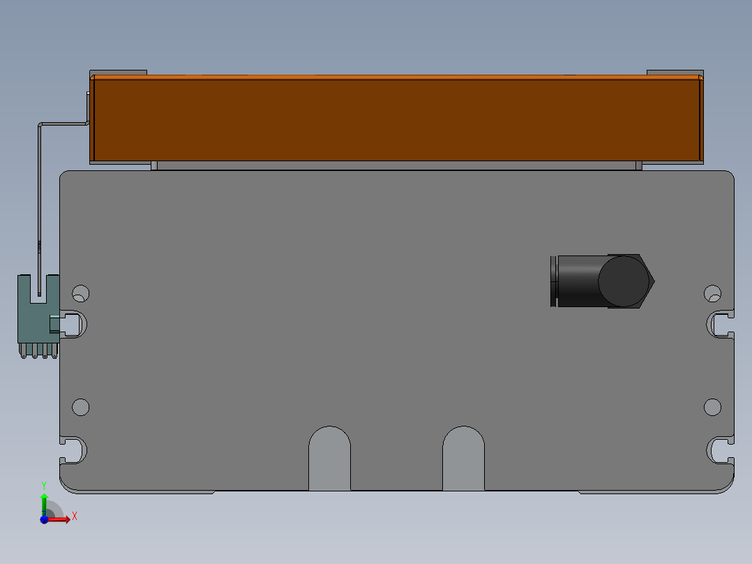 MCH丝杆全封闭MCH22-M-750W前视图