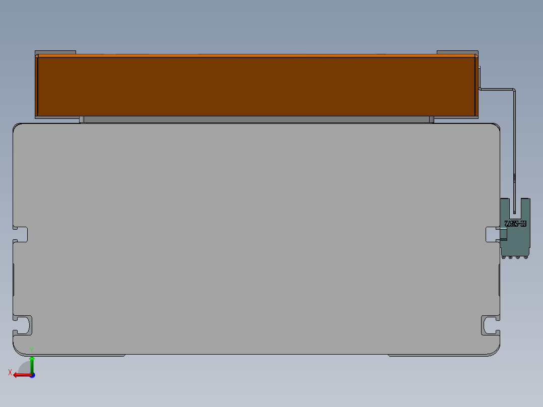 MCH丝杆全封闭MCH22-M-750W后视图