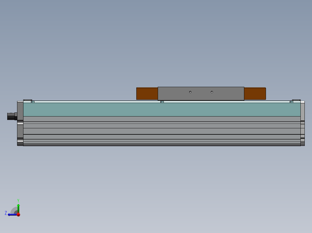 MCH丝杆全封闭MCH22-M-750W右视图