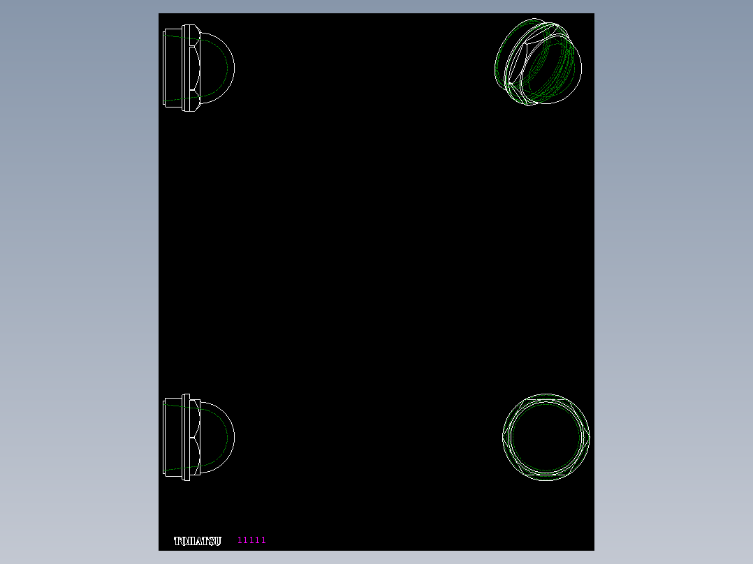 油鏡HCFE-2D多系列多零件图纸模型