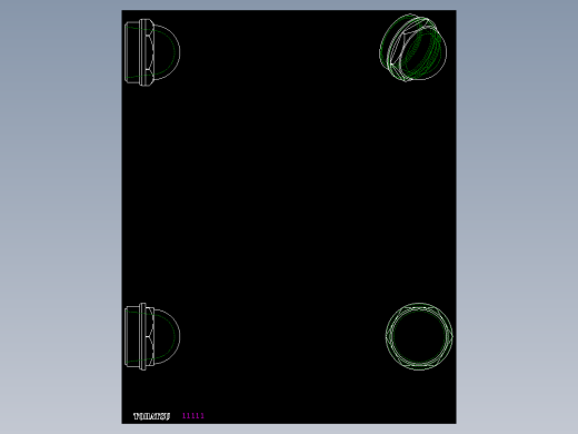 油鏡HCFE-2D多系列多零件图纸模型