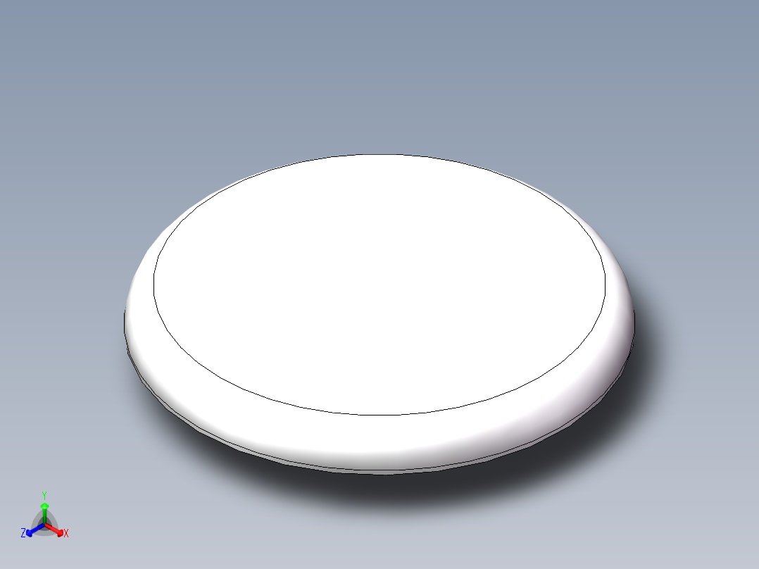 THA碟形封头DN3700正等轴测图