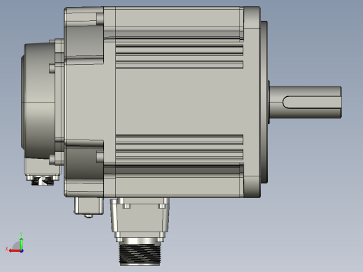 电机MS6G-130CM20BZ2-41P5后视缩略图