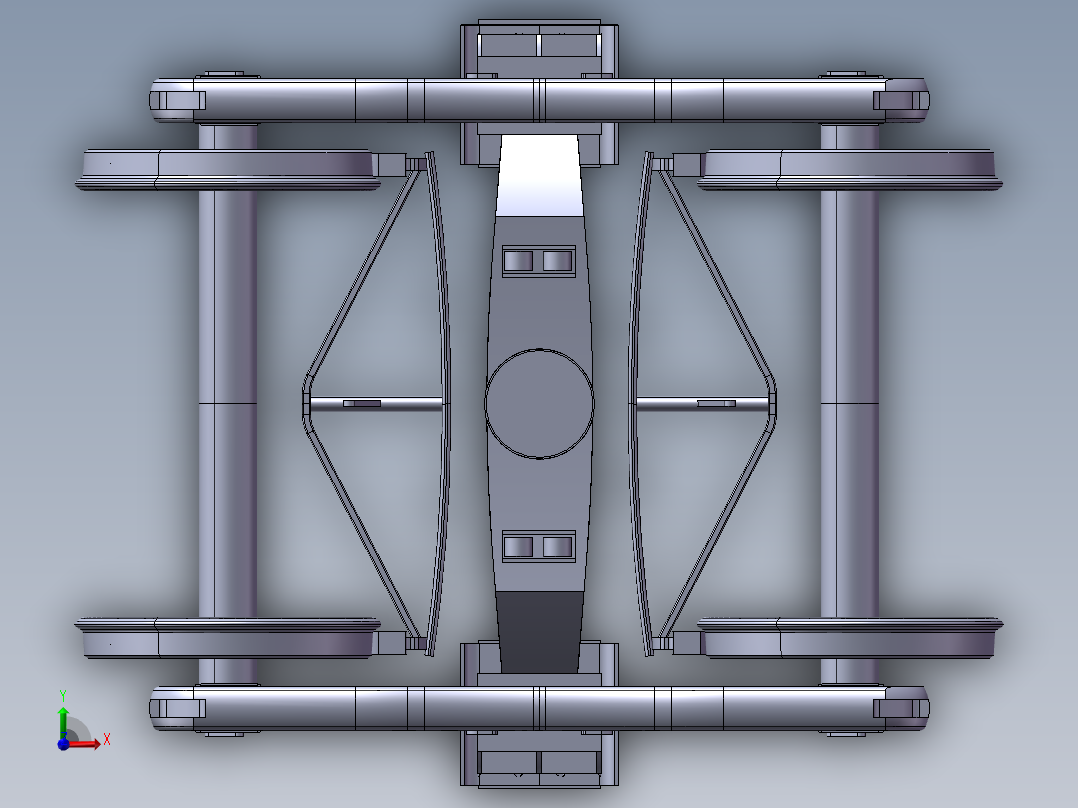 快速货车转向架设计1028048==20前视图