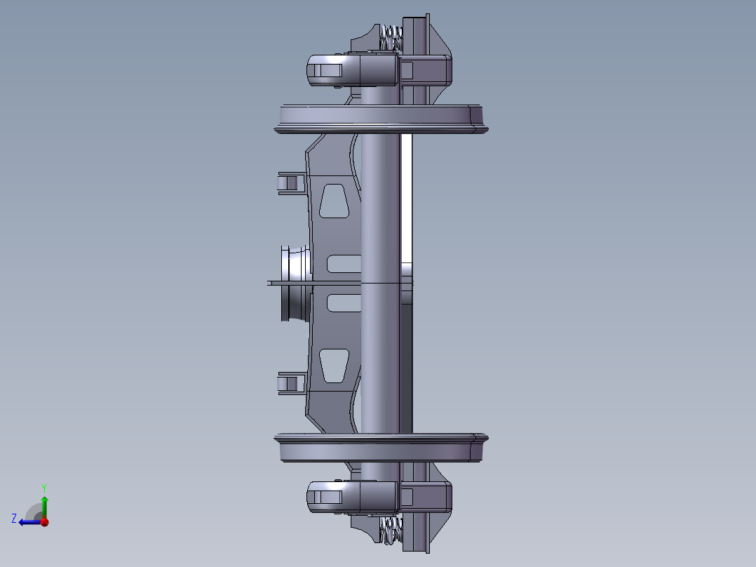 快速货车转向架设计1028048==20右视图