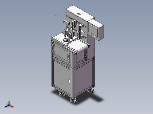 涂油机正等轴测缩略图