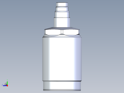 KOSMEKLD0362-xM-E多系列多零件图纸模型右视缩略图