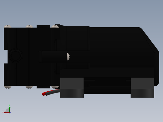 微型隔膜泵三维后视缩略图