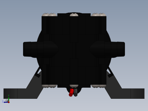 微型隔膜泵三维右视缩略图