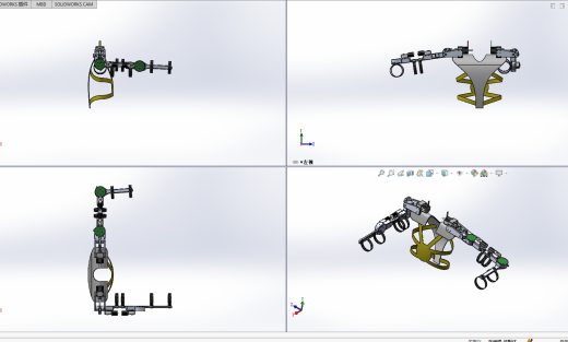 可穿戴上肢外骨骼机械臂缩略图