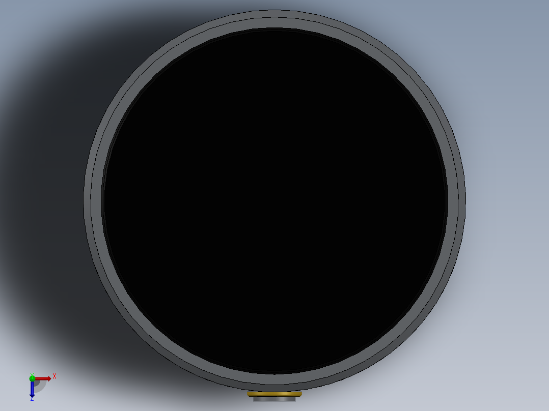 智能手表俯视图