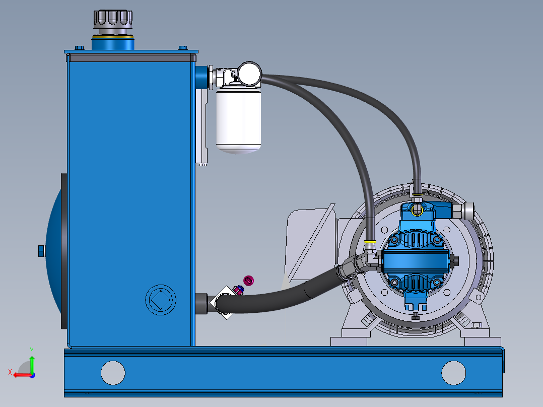 Continental Hydraulics-LR30-A-20BMTCF-H1-FRC10液压元件后视图